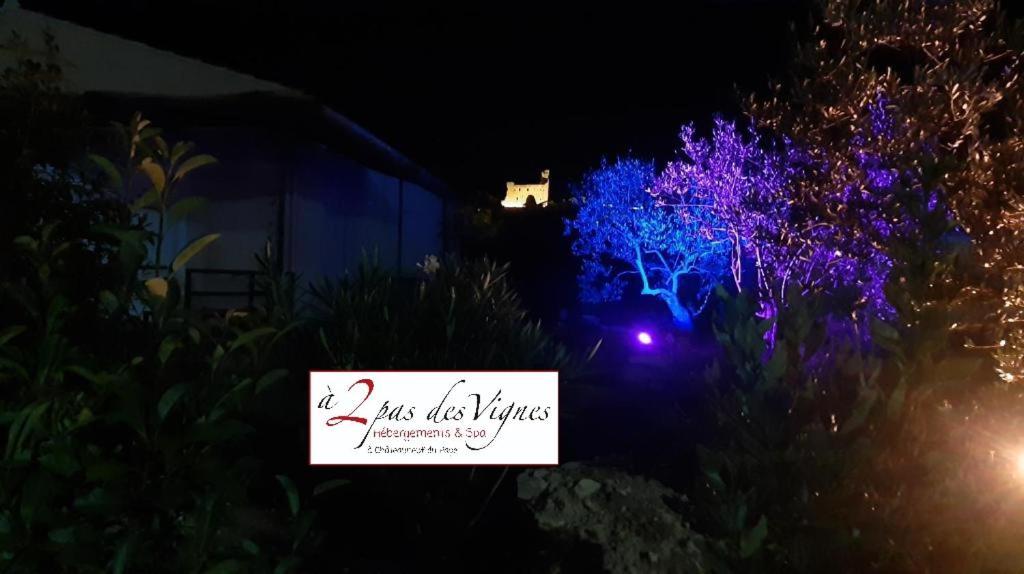 A 2 pas des vignes, hébergements et SPA à Châteauneuf du Pape, maison numéro 6 Exterior foto