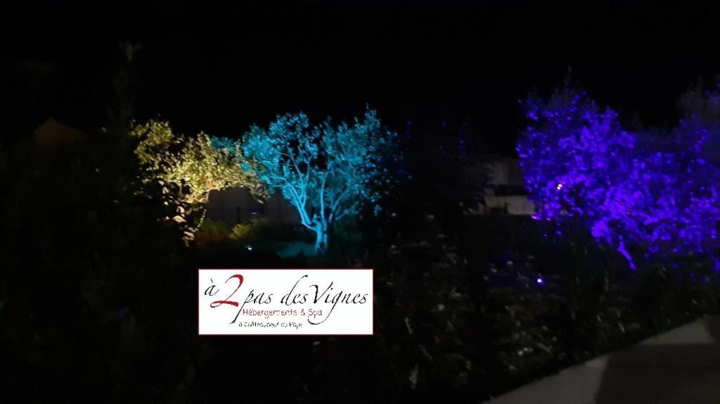 A 2 pas des vignes, hébergements et SPA à Châteauneuf du Pape, maison numéro 6 Exterior foto